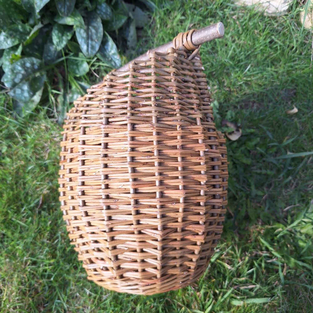 Handmade Willow Foragers Basket – Rustic Christmas Gift