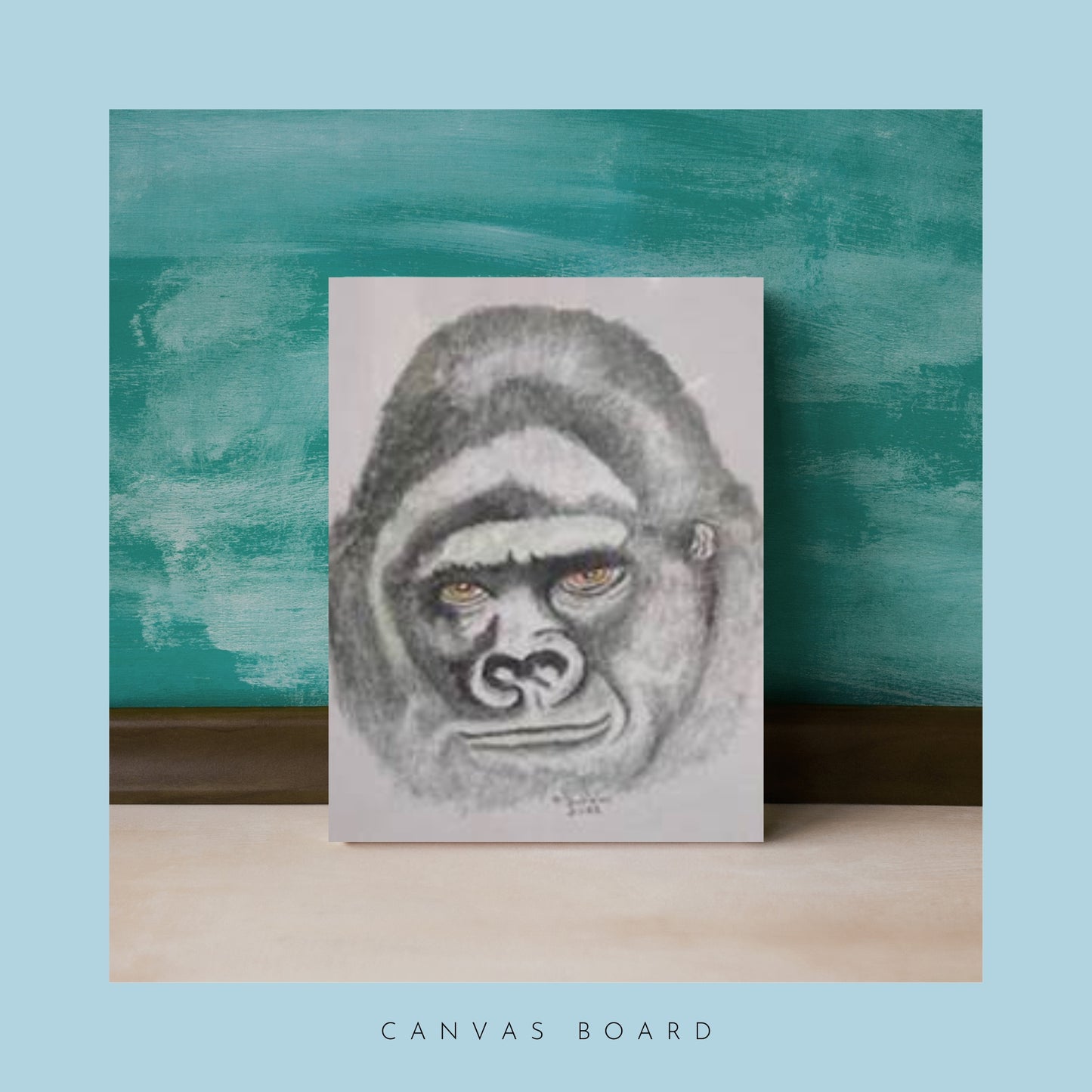 Gorilla Canvas Board