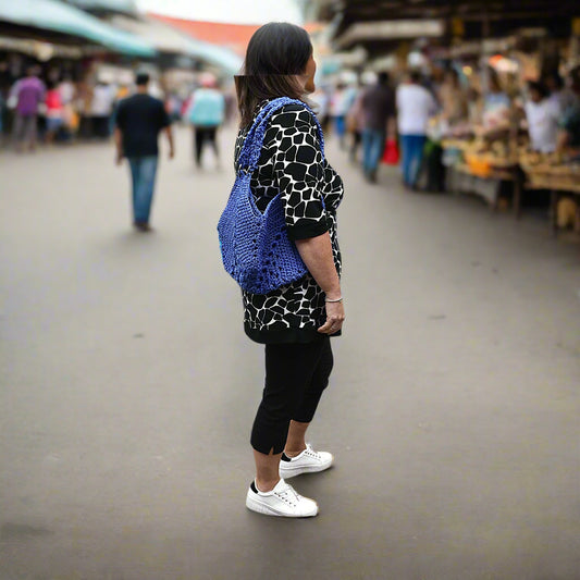 crochet shoulder bag