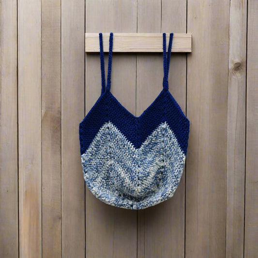 crochet shopping bag