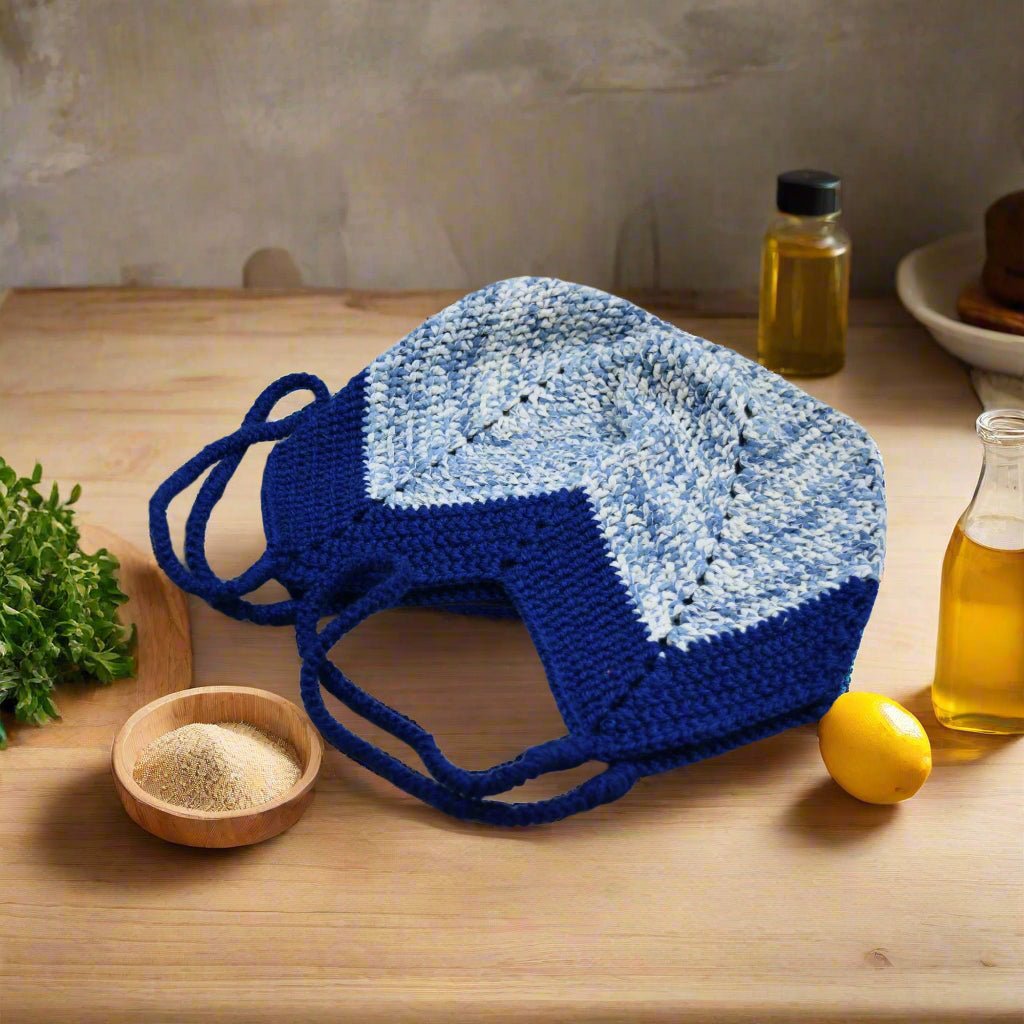 crochet shopping bag