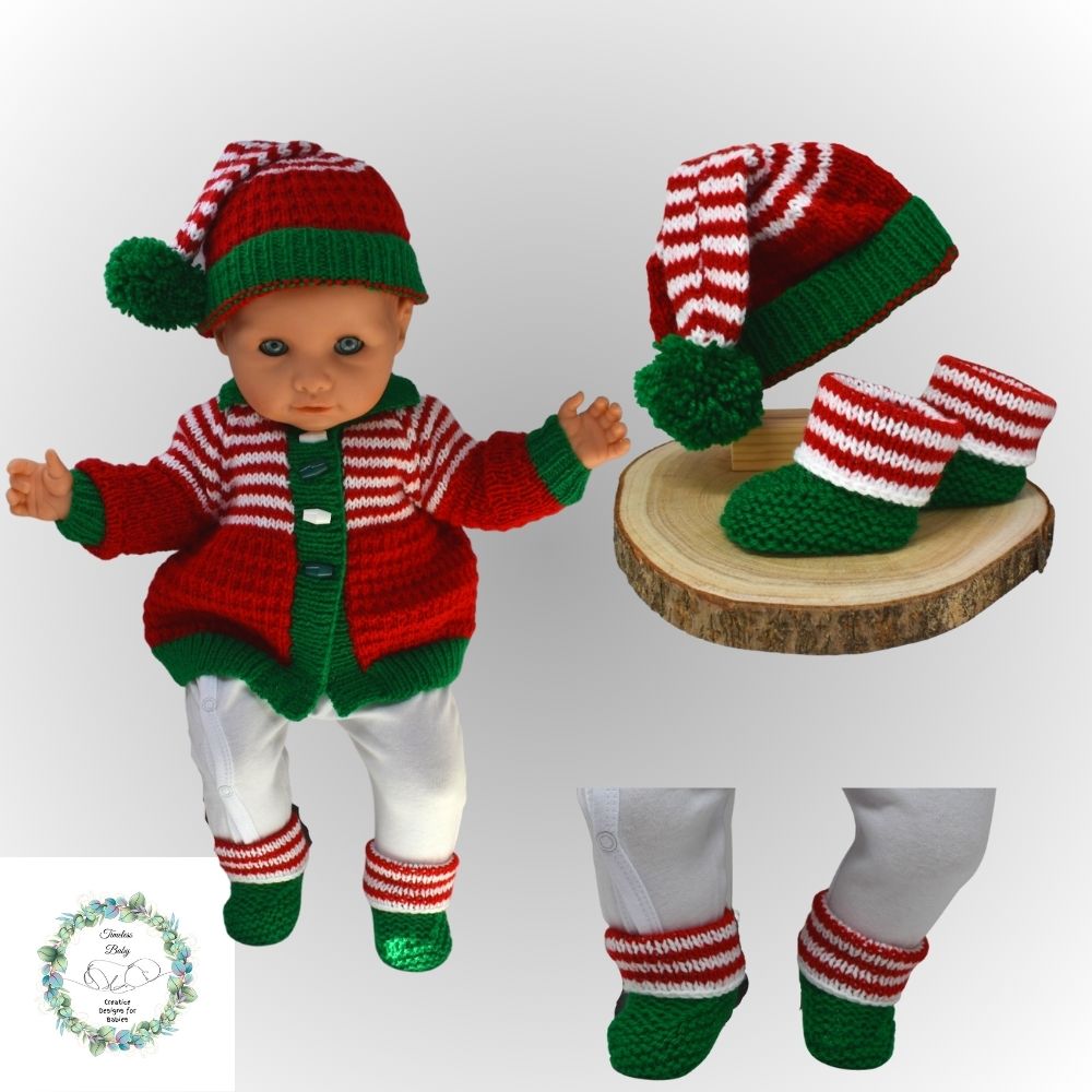 christmas hand knit cardigan