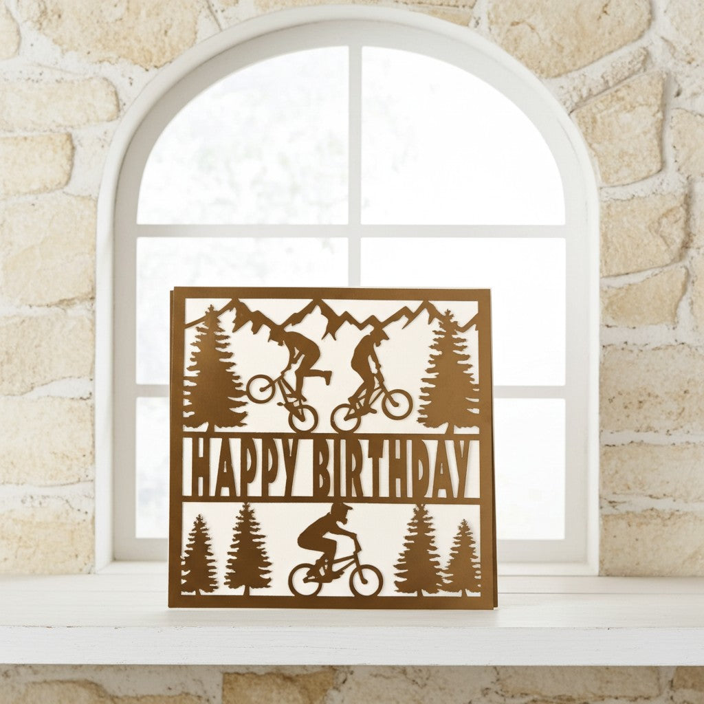 Personalised Cyclist Card - Perfect for Bike Lovers and Adventure Seekers
