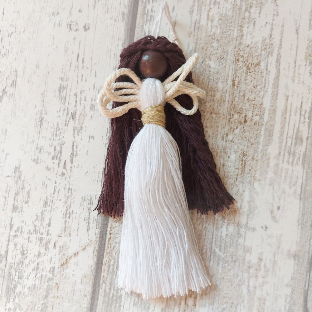 Macrame Christmas Angel Decorations – Handmade Festive Ornaments