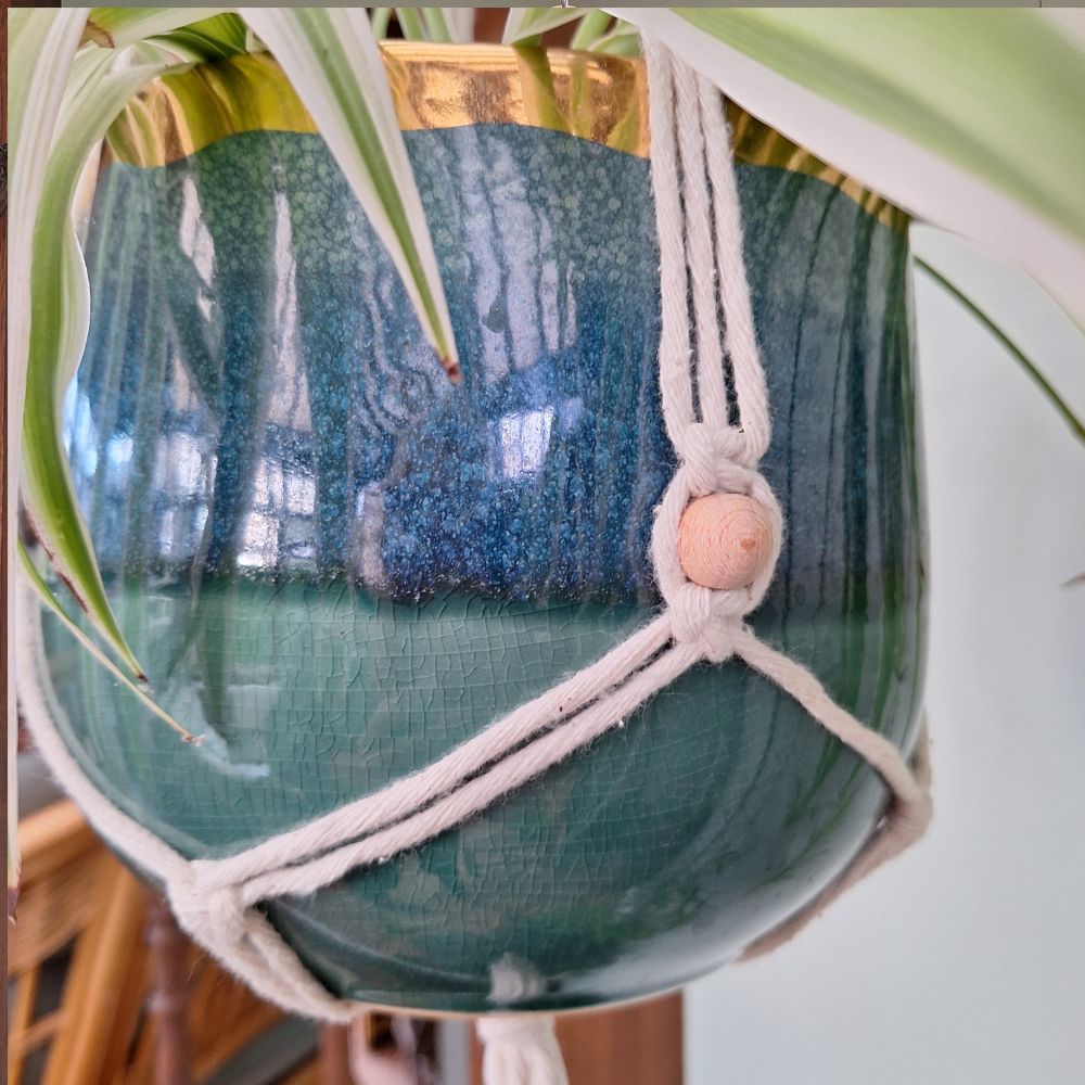 Handmade Macrame Plant Hanger – Christmas Gift for Her