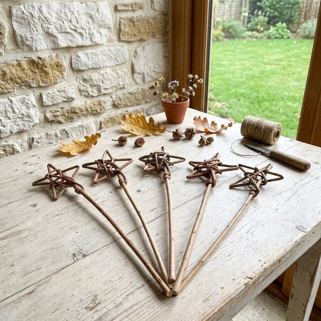 Handmade Willow Fairy Wands – Magical Nature Play