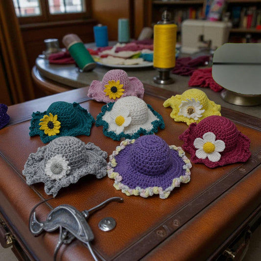 crochet pin cushions