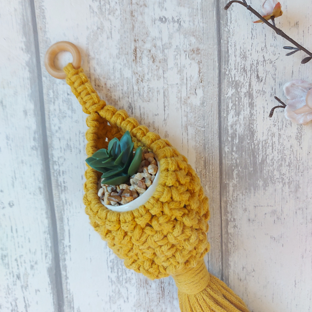Handmade Hanging Plant Holder – Christmas Gift