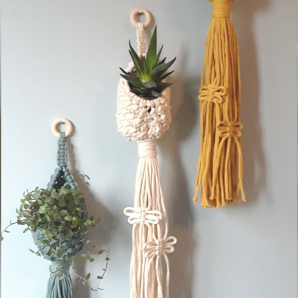 Handmade Hanging Plant Holder – Christmas Gift