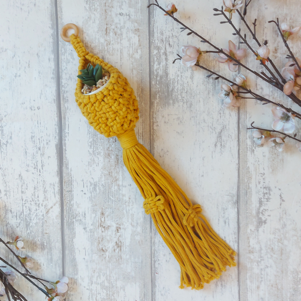 Handmade Hanging Plant Holder – Christmas Gift