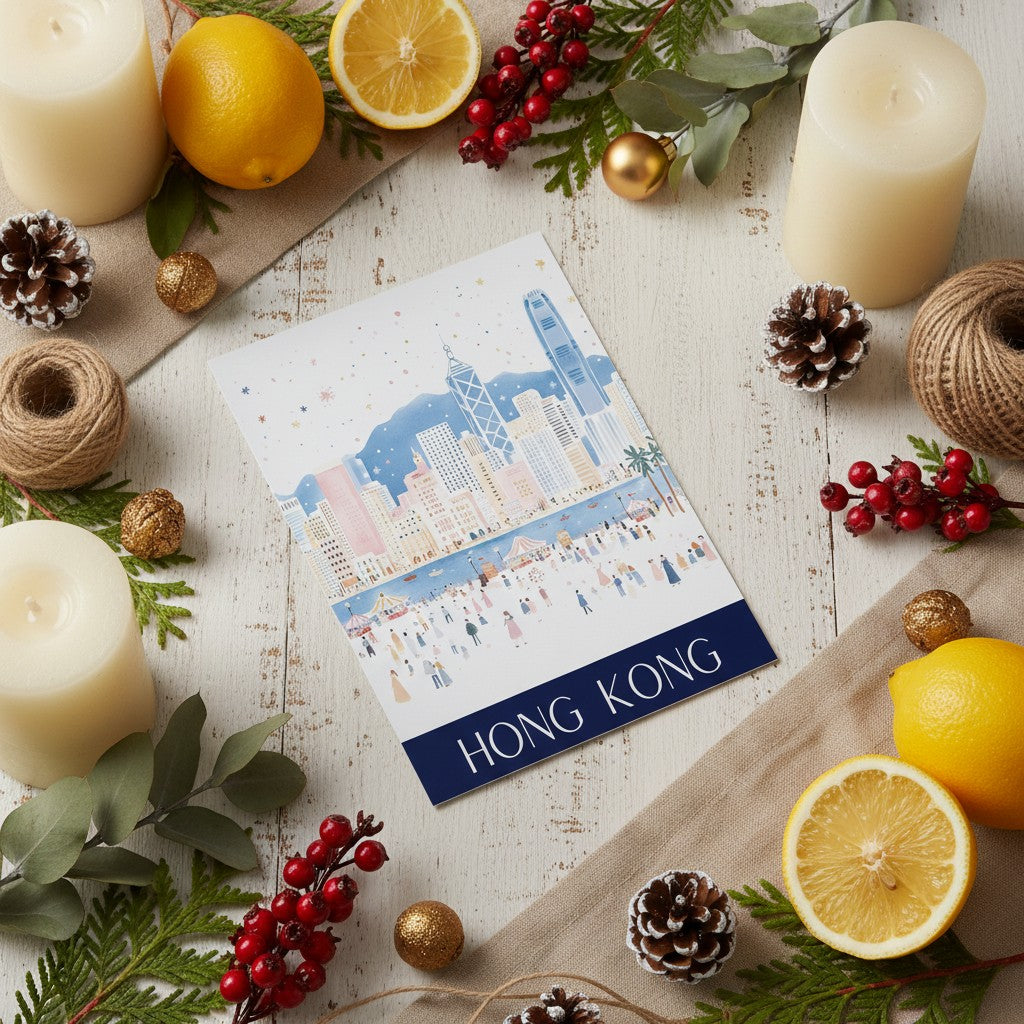 Hong Kong Christmas Card – Celebrate the Christmas Season