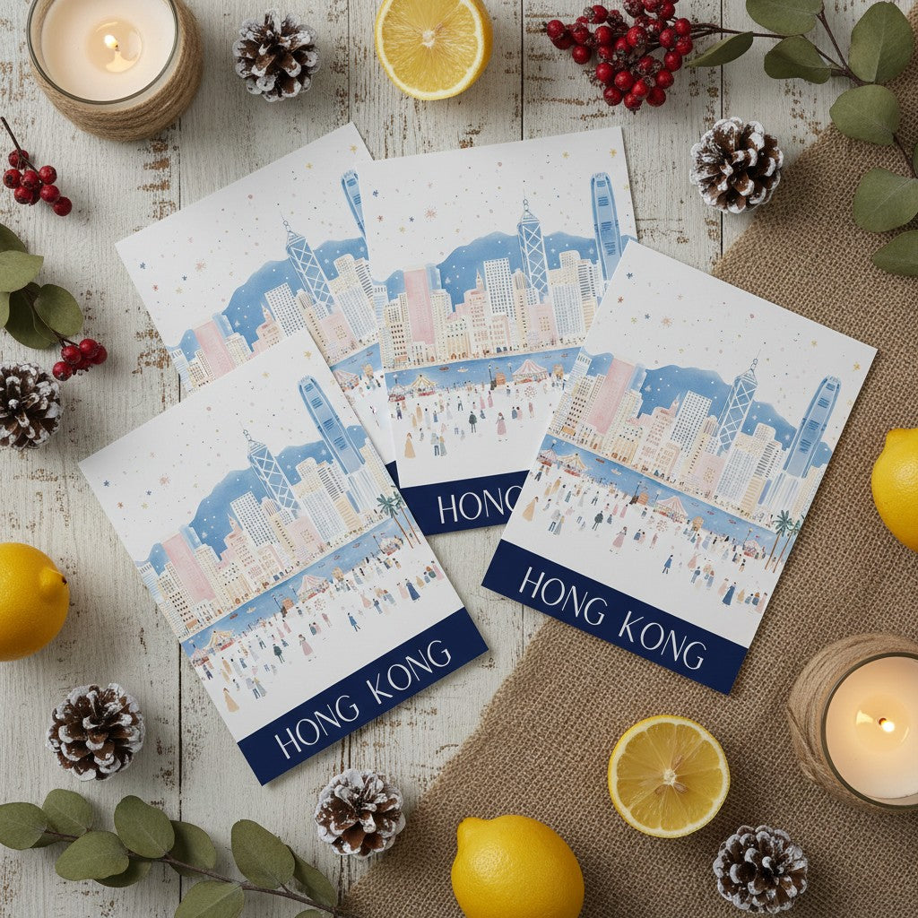 Hong Kong Christmas Card – Celebrate the Christmas Season