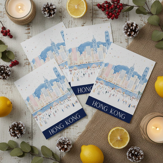 Hong Kong Christmas Card – Celebrate the Christmas Season