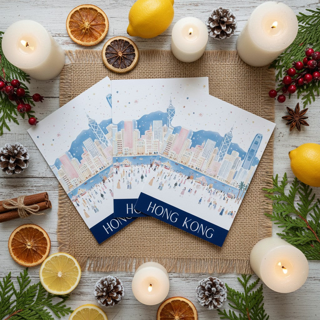 Hong Kong Christmas Card – Celebrate the Christmas Season