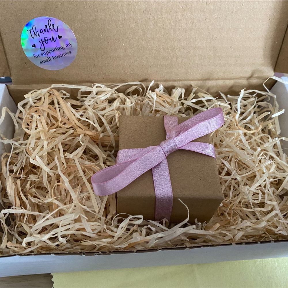 Box showing how this seller wraps their products for the customer.