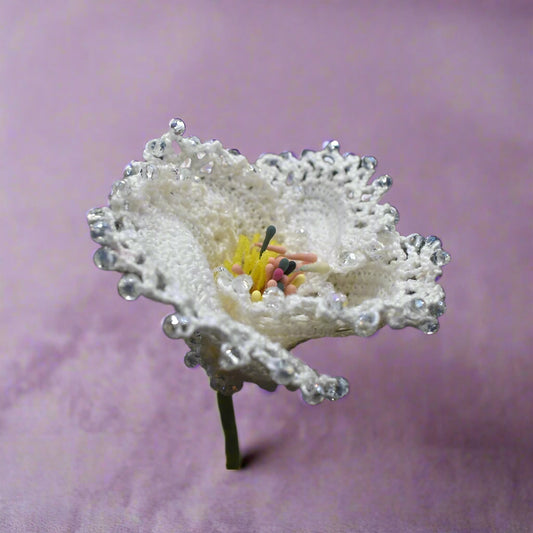 pretty crochet flowers