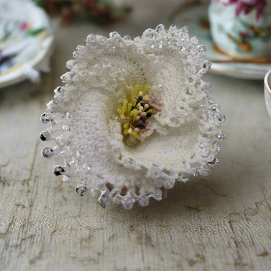 pretty crochet flowers