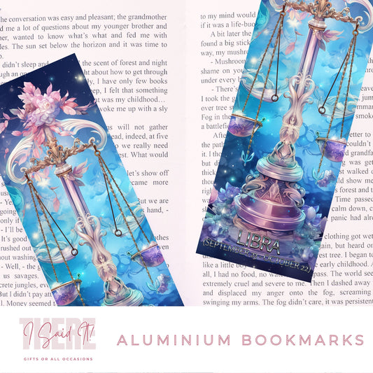 libra bookmark