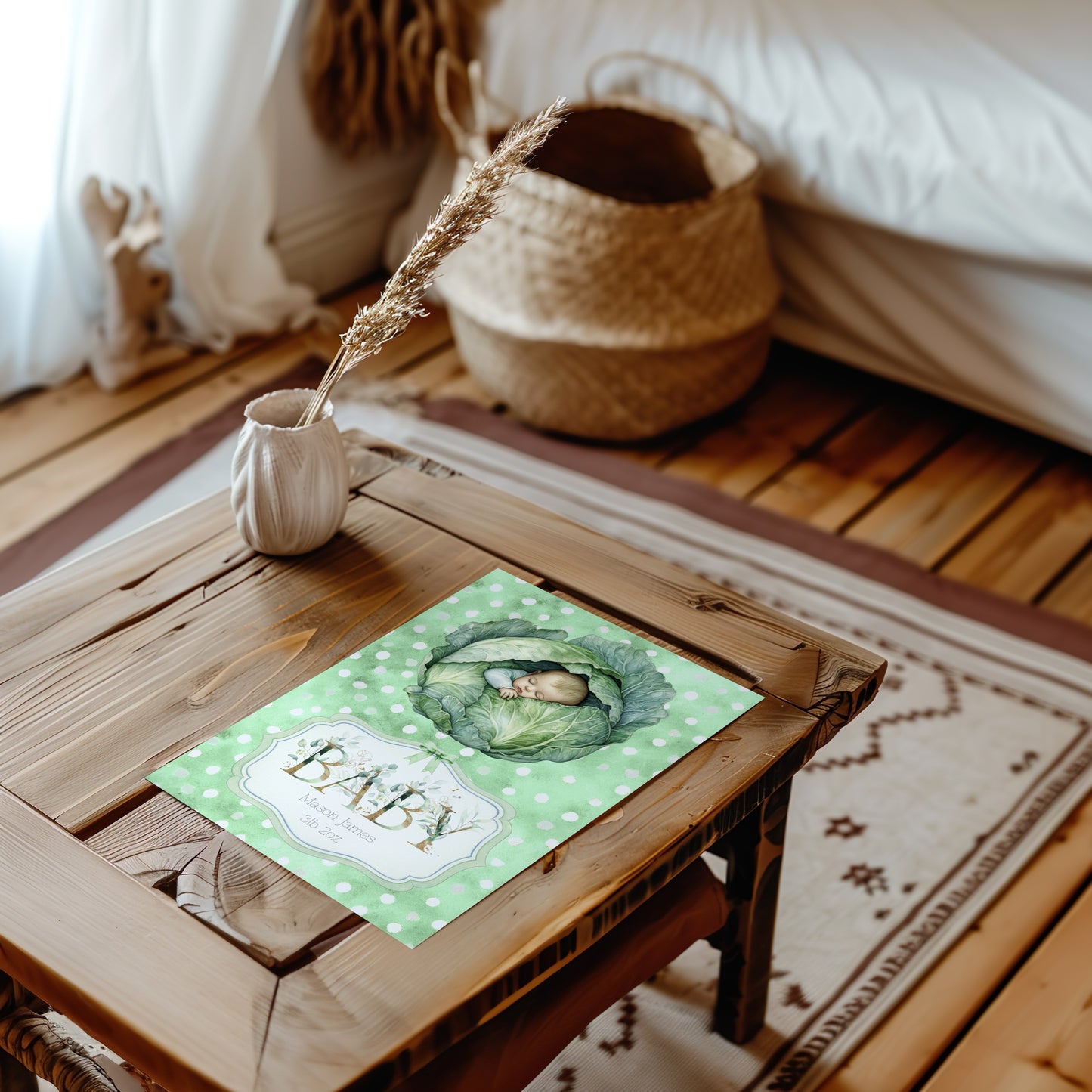 Little Sprout Newborn Baby Card - Celebrate Your New Arrival with Love
