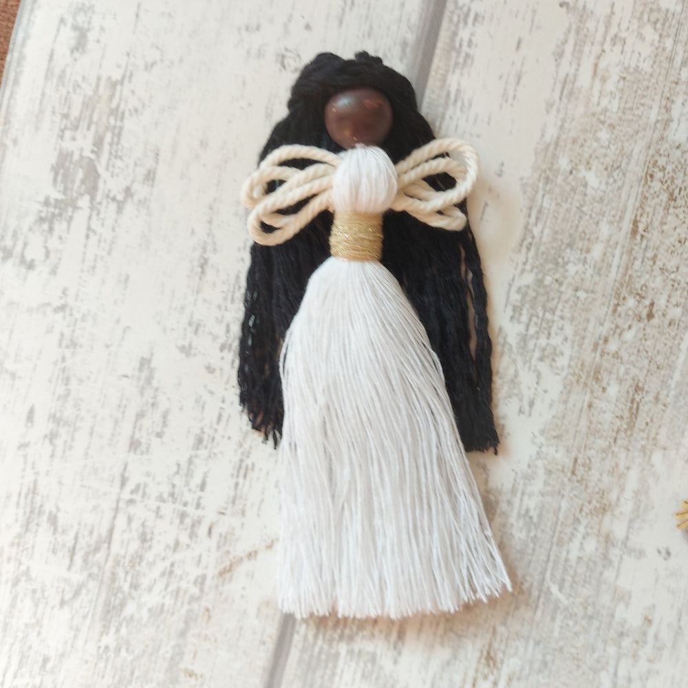 Macrame Christmas Angel Decorations – Handmade Festive Ornaments