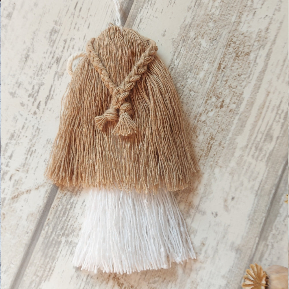Macrame Christmas Angel Decorations – Handmade Festive Ornaments