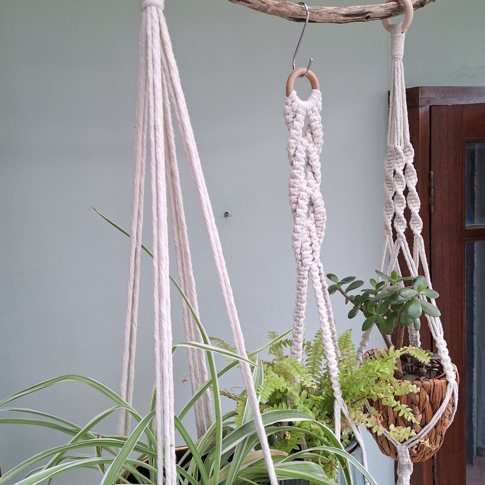 Boho Macrame Plant Hanger – Handmade Christmas Present