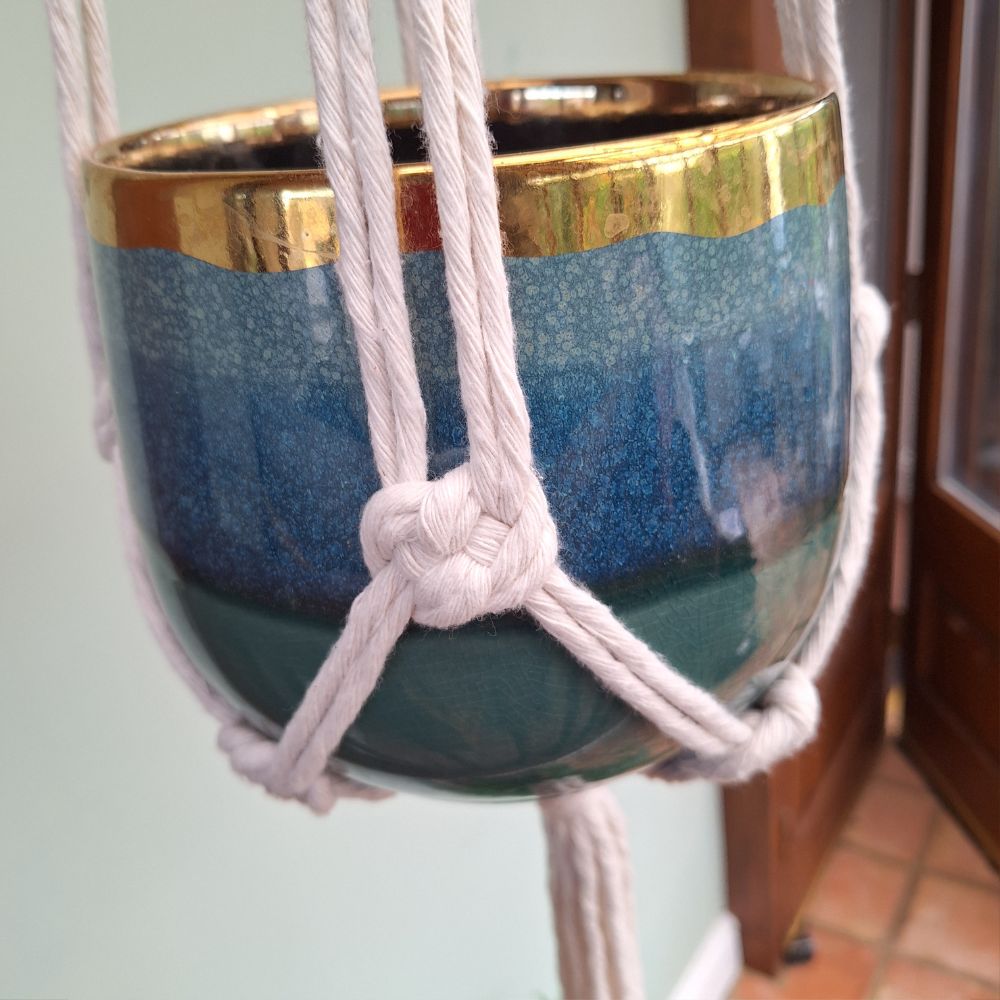 Boho Macrame Plant Hanger – Handmade Christmas Present