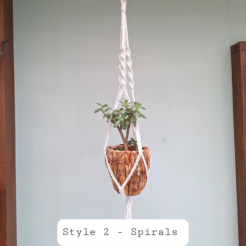 Boho Macrame Plant Hanger – Handmade Christmas Present