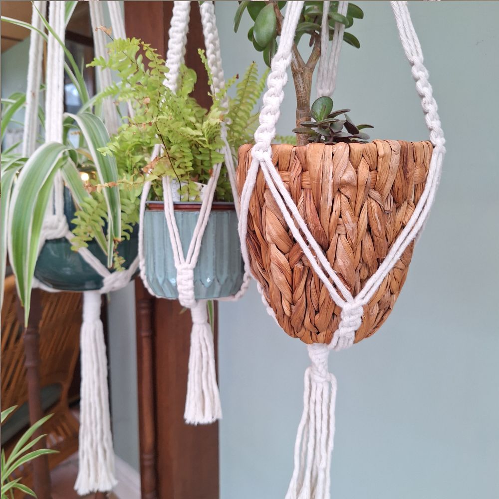 Boho Macrame Plant Hanger – Handmade Christmas Present