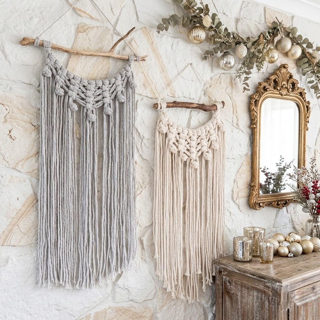 Custom Macrame Wall Art – Christmas Gift