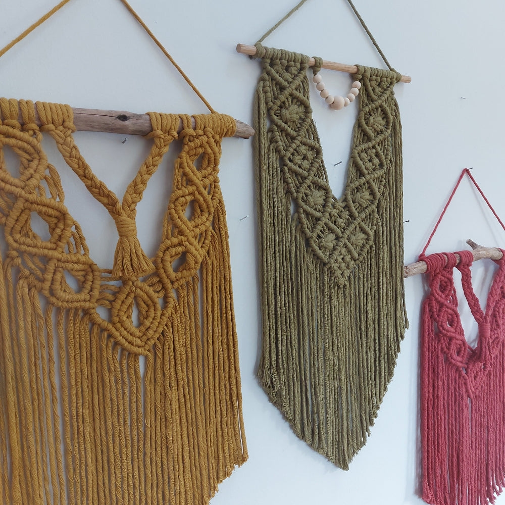 Macrame Wall Hanging Decoration – Christmas Gift