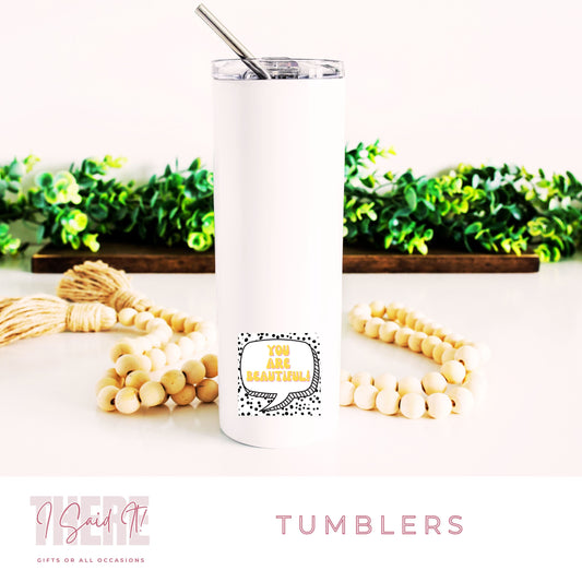 manifesting tumbler