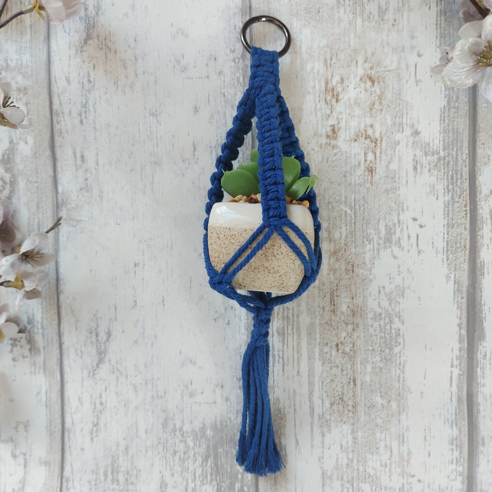 Mini Macrame Plant Holder – Christmas Gift