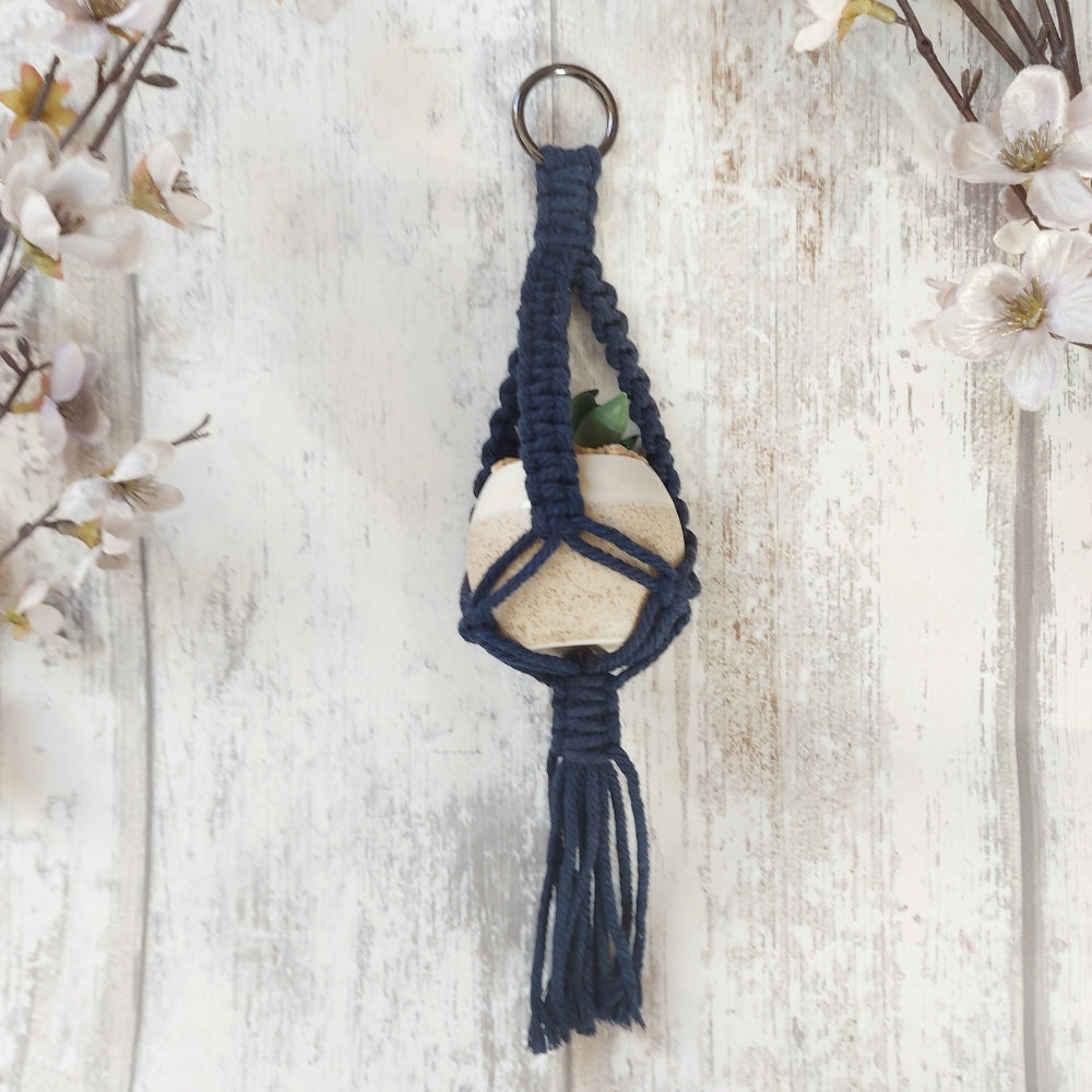 Mini Macrame Plant Holder – Christmas Gift
