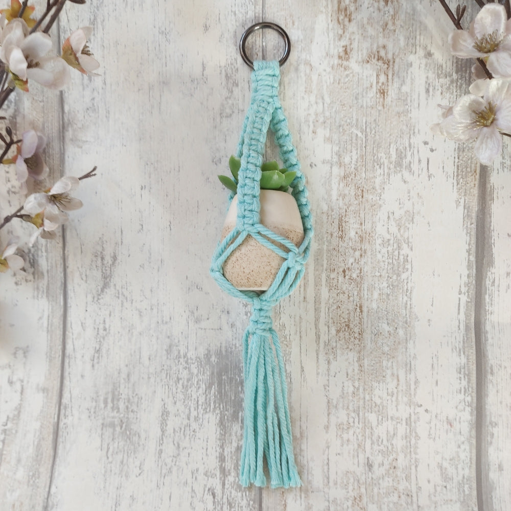 Mini Macrame Plant Holder – Christmas Gift