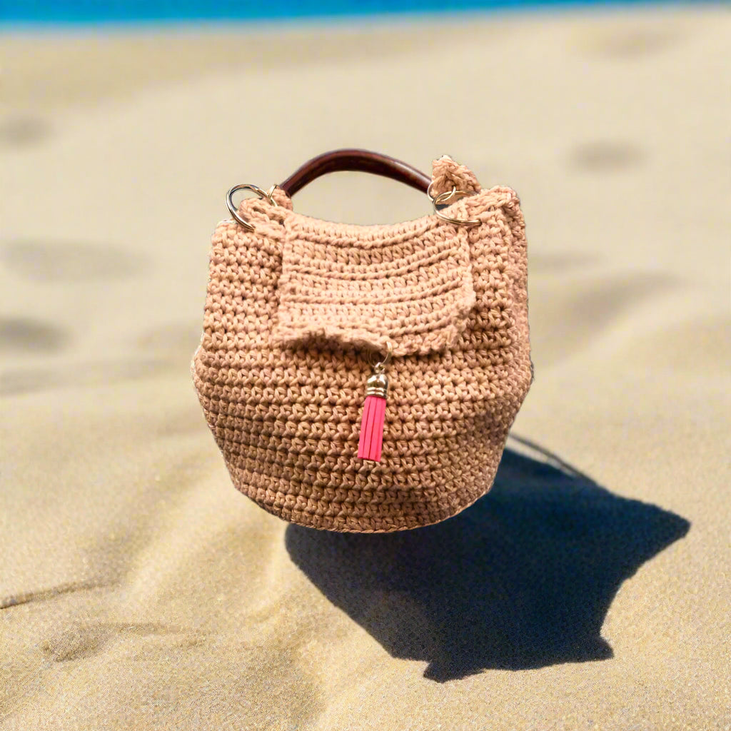 crochet crossbody bag