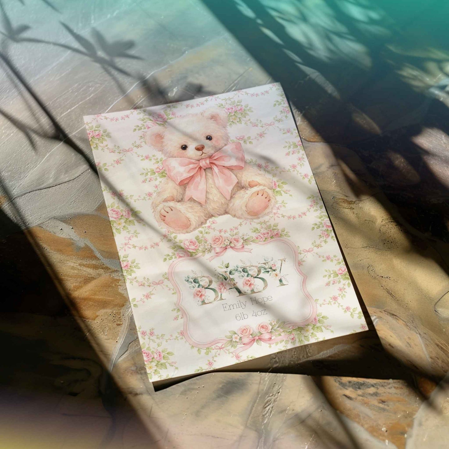 New Baby Birth Card – Celebrate the Joy of New Beginnings