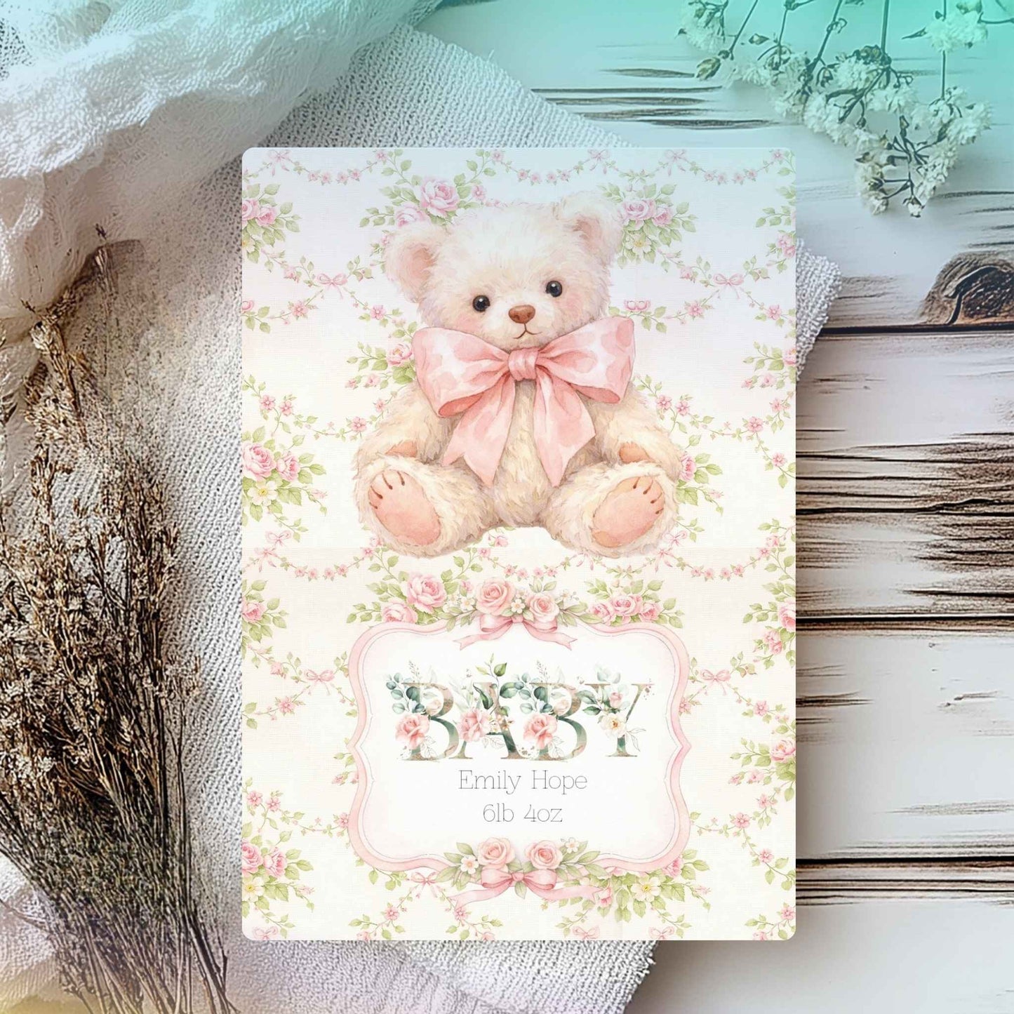 New Baby Birth Card – Celebrate the Joy of New Beginnings