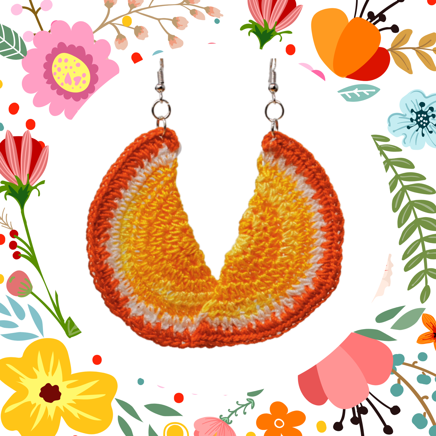 fruit earrings