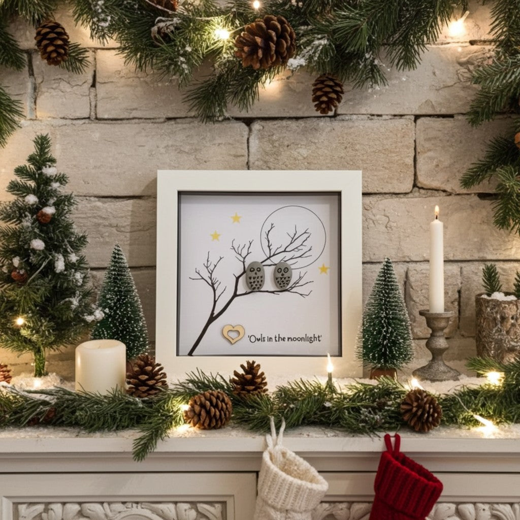Handmade Owl Pebble Art - Unique Christmas Gift Ideas for Everyone