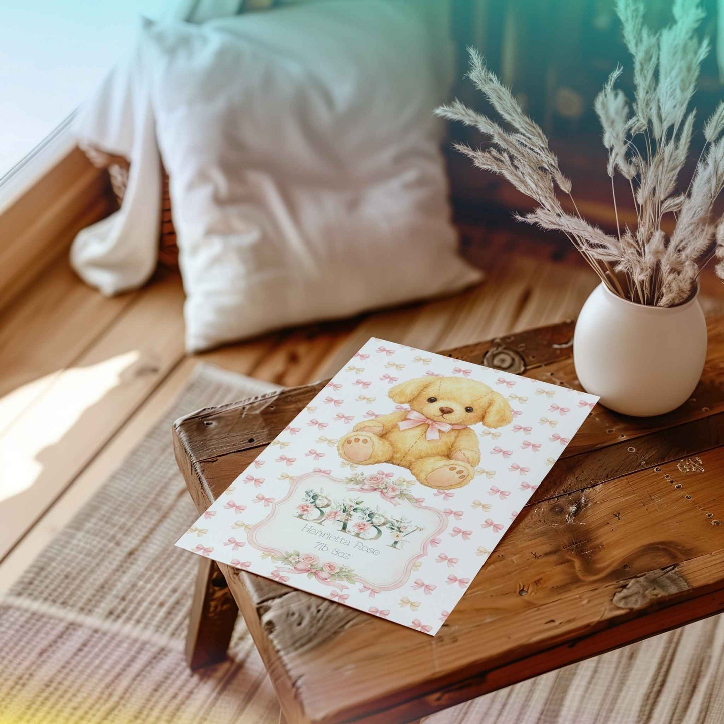 Personalised Birth Card – Celebrate New Arrivals with Custom Touch