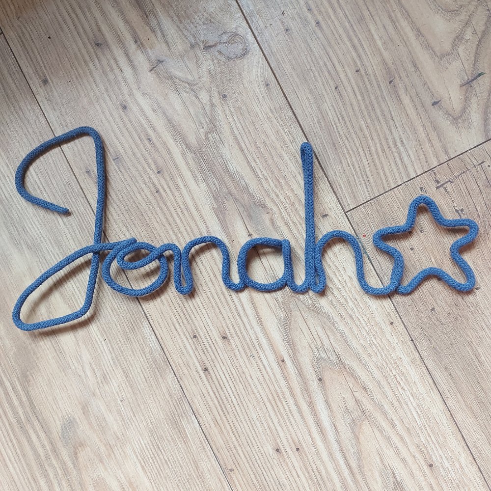 Custom Wire Name Signs – Handmade Personalised Wall Decor