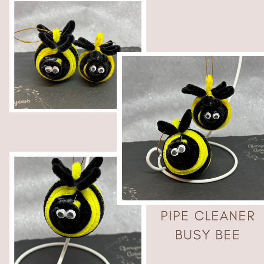 pipe cleaner bee
