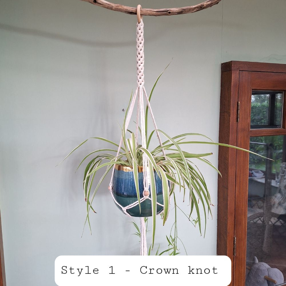 Handmade Macrame Plant Hanger – Christmas Gift for Her