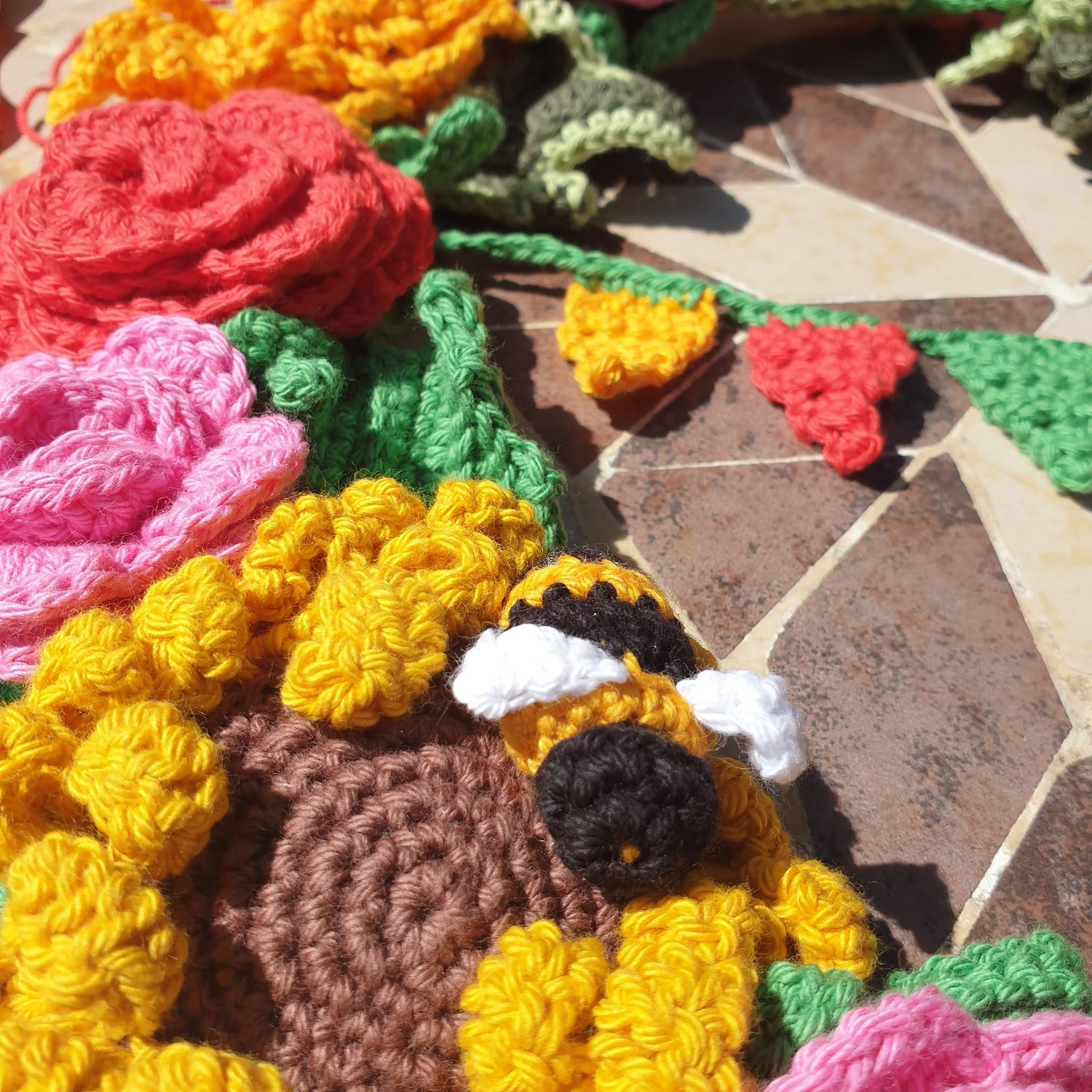 crochet-wreath