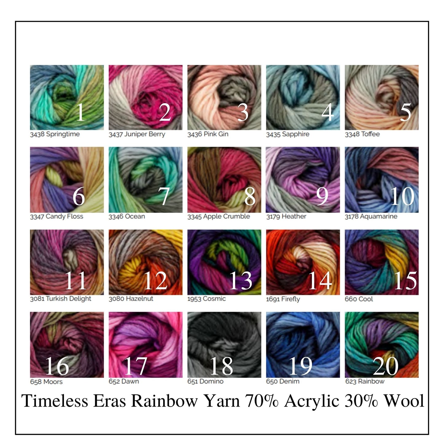 rainbow scarf