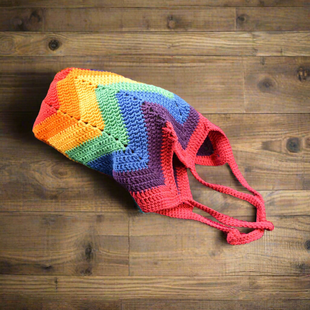 crochet handbag
