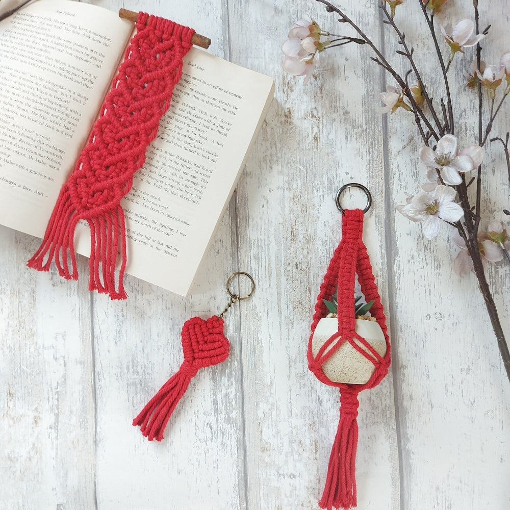 Handmade Macrame Gift Set – Christmas Gift