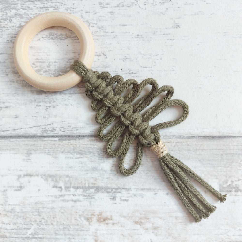 Macrame Christmas Tree Napkin Rings – Festive Table Decor