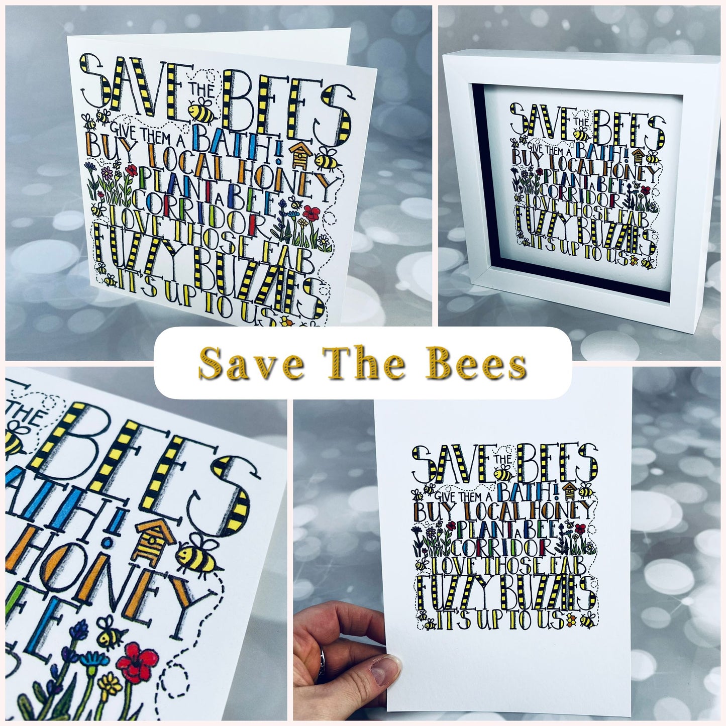 Save the Bees Card | Beekeeper  Cards
